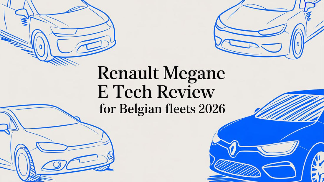 Renault Megane E-Tech Review voor de Belgische Bedrijfsvloot 2026 - Blulinc