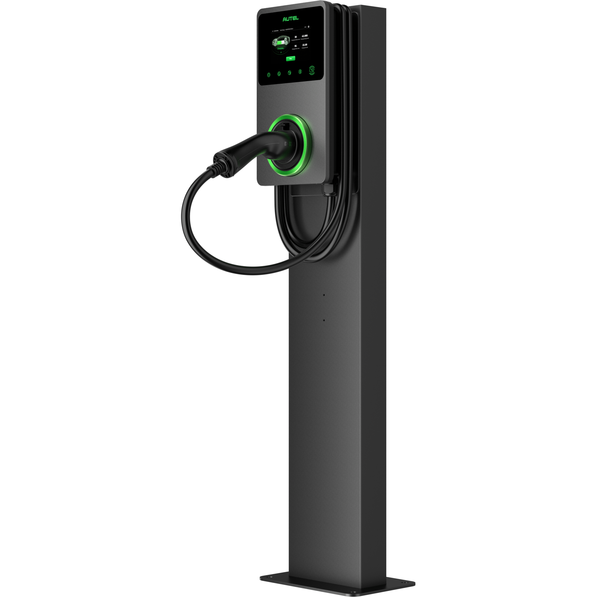 Autel AC MaxiCharger Wallbox met Uni - Pedestal - #Blulinc#