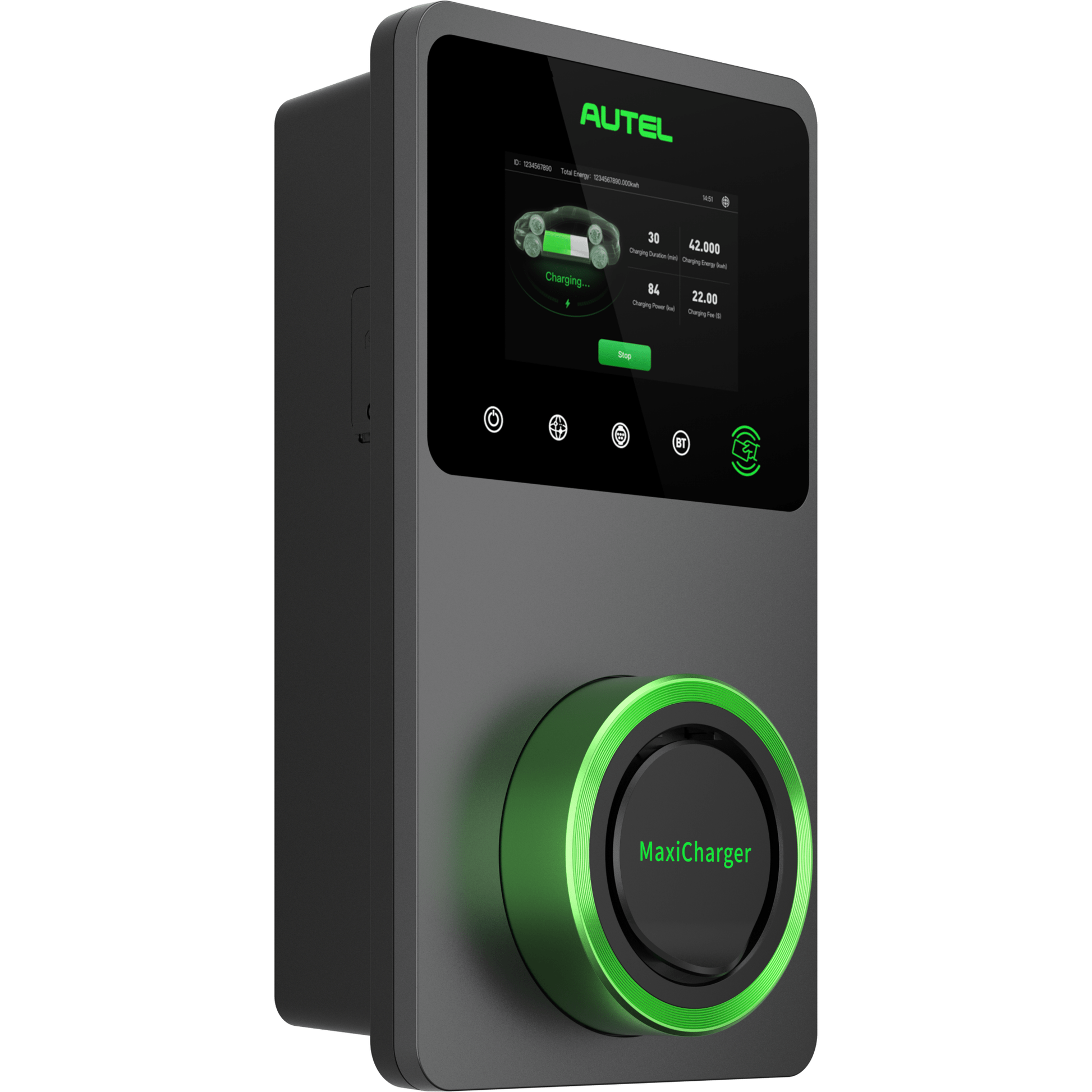 Autel AC MaxiCharger Wallbox, laden aan 22kWh - #Blulinc#