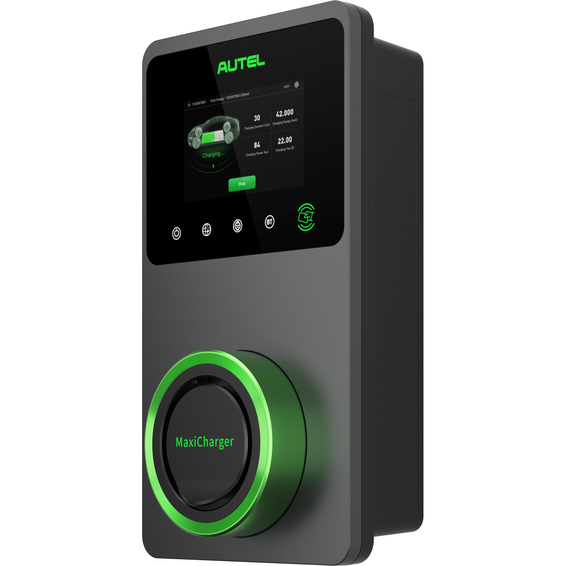 Autel AC MaxiCharger Wallbox, laden aan 22kWh - #Blulinc#